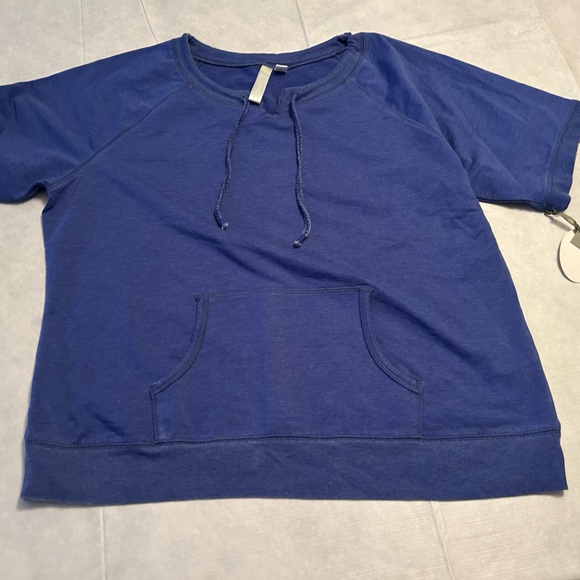 GreenTea Sweaters - GreenTea Women's Blue Crewneck Sweater